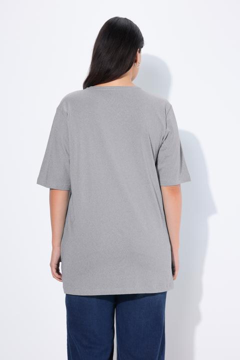 Produktbild Ulla Popken T-Shirt, V-Ausschnitt, Relaxed, Halbarm (42, 44)