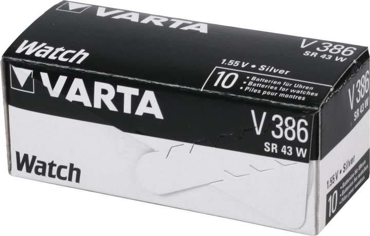 Actual product image Varta 1 Chron V 386 High Drain (1 pcs., SR43, 115 mAh)
