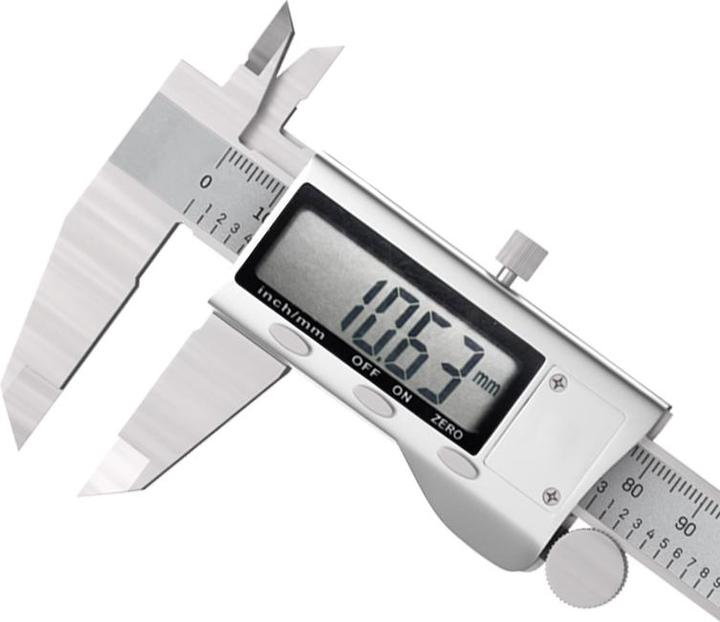 Immagine prodotto Deli Tools Calibro a corsoio 150 mm EDL91150 (argento) (15 cm)