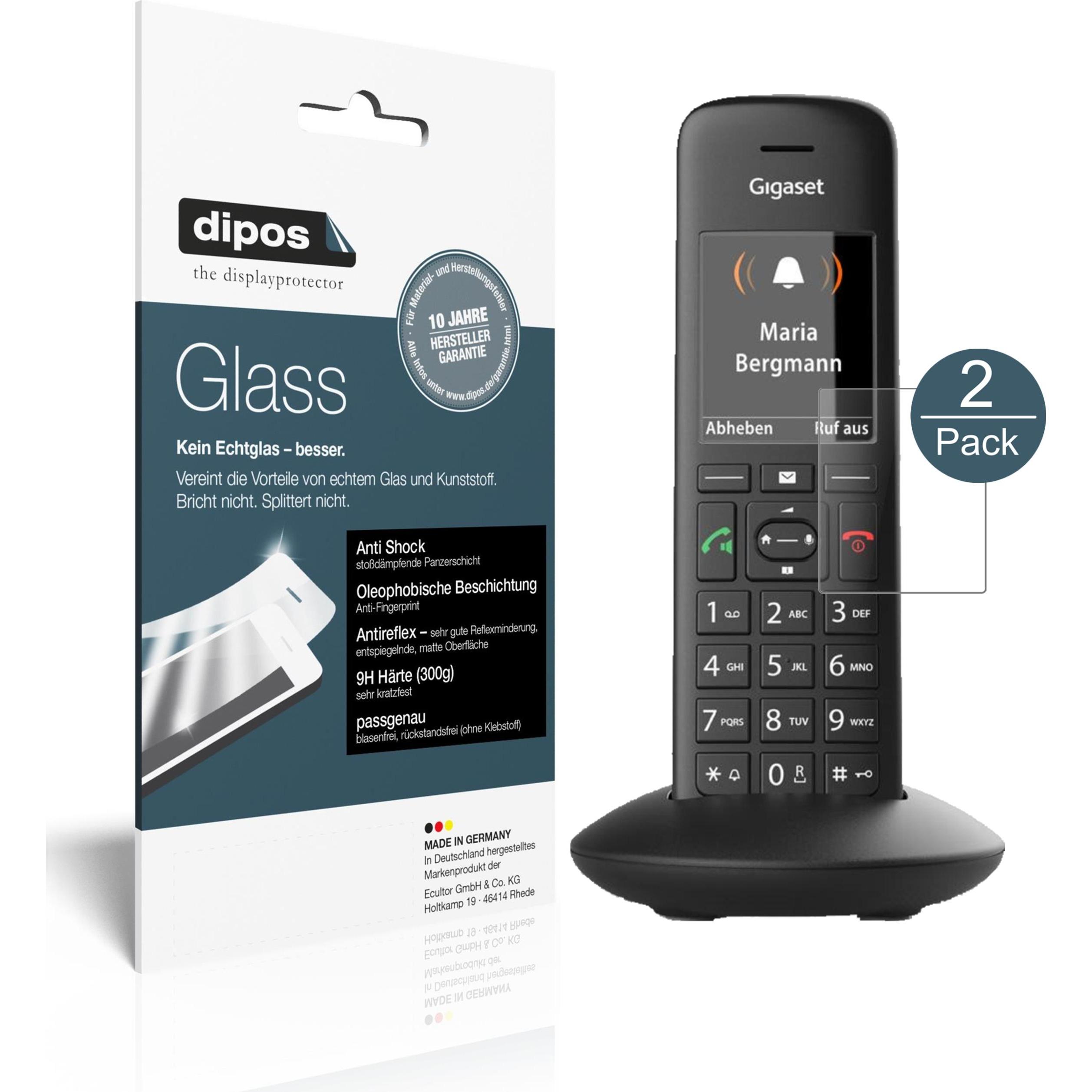 Dipos Displayschutz Anti-Shock, Telefon Zubehör