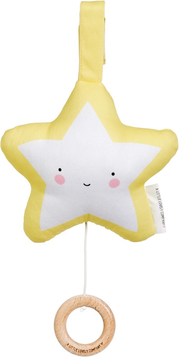 Actual product image A Little Lovely Company Mobile with music MUSTYE03 star 175x240x60 mm