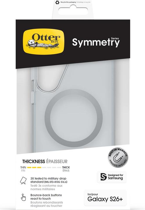 Immagine prodotto OtterBox Symmetry Series Clear Magnets (Samsung Galaxy S26+)