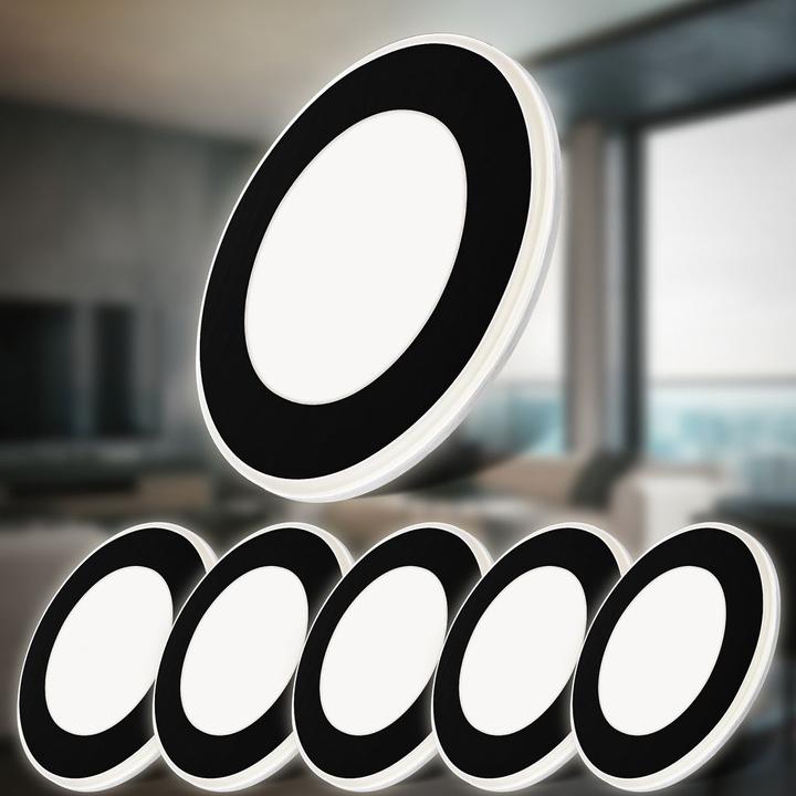 Actual product image B.K.Licht LED recessed light set of 6 (425 lm)