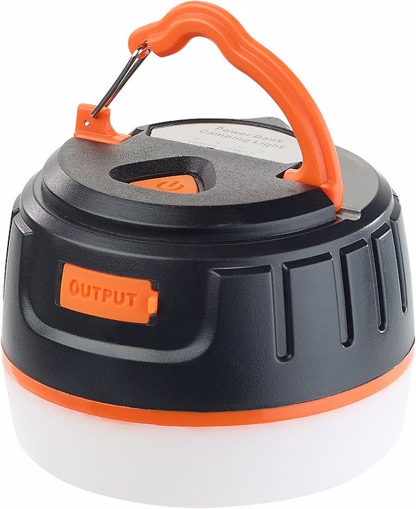 Actual product image Semptec 3in1 Camping Lantern with Ceiling Light & USB Power Bank