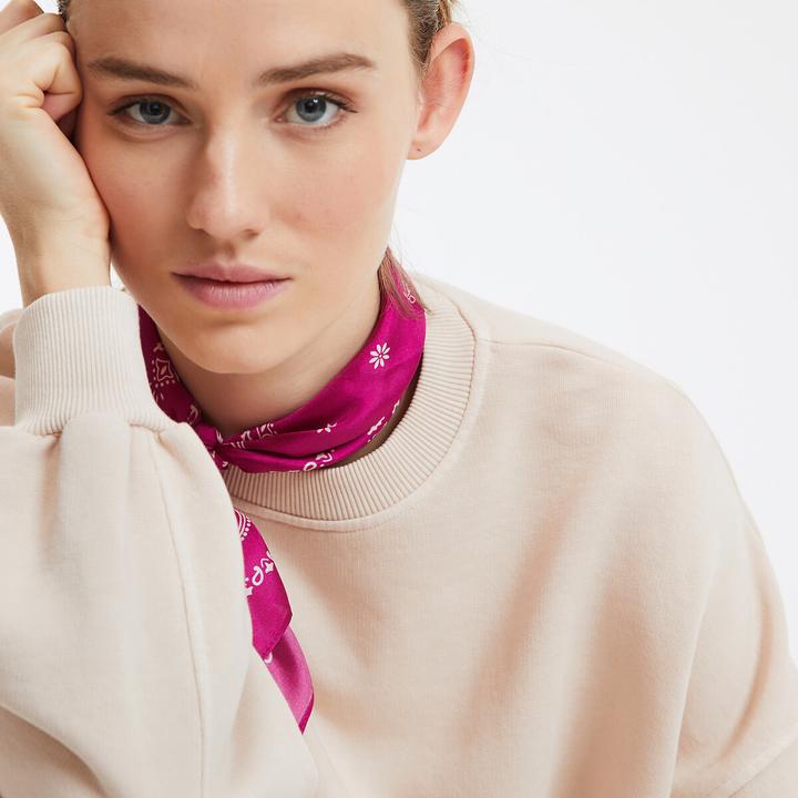 Actual product image La Redoute Collections Kurzes Sweatshirt mit Rundhalsausschnitt (XS)