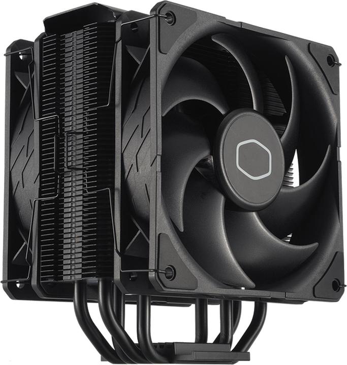 Productafbeelding Cooler Master CoolerMaster Hyper 212 Black X Duo, chladič CPU, 120mm ventilator LGA1700, AM5, univ. socket (152 mm)
