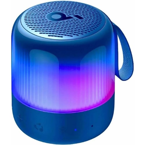 soundcore Anker - Glow Mini B2B - Compact Audio Excellence in Blue (8 h), Bluetooth Lautsprecher, Blau