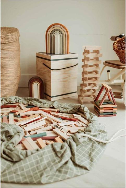 Produktbild play&go Organic Grid Storage Bag (140 x 140 cm)