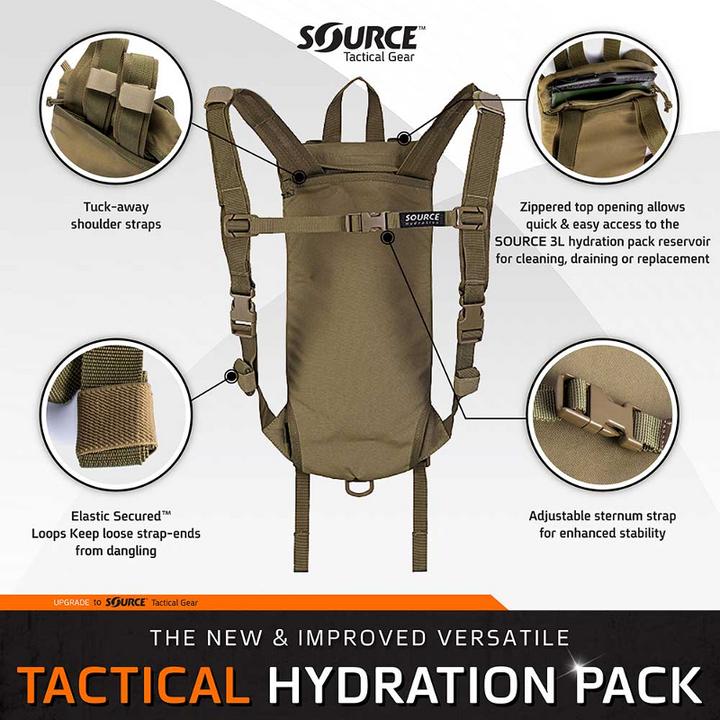 Productafbeelding Tactical Trinkrucksack (3 l)