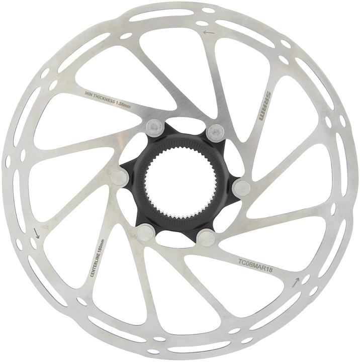 Sram Centerline brake disc Center Lock Rounded (180 mm)