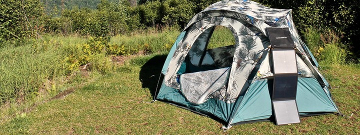 Produktbild Powertraveller Solarladegerät Falcon 40 mit 2x USB-A und 1x DC-Output (40 W, 0.91 kg)