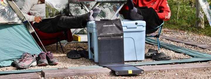 Image du produit Powertraveller Chargeur solaire Falcon 40 with 2x USB-A and 1x DC output (40 W, 0.91 kg)