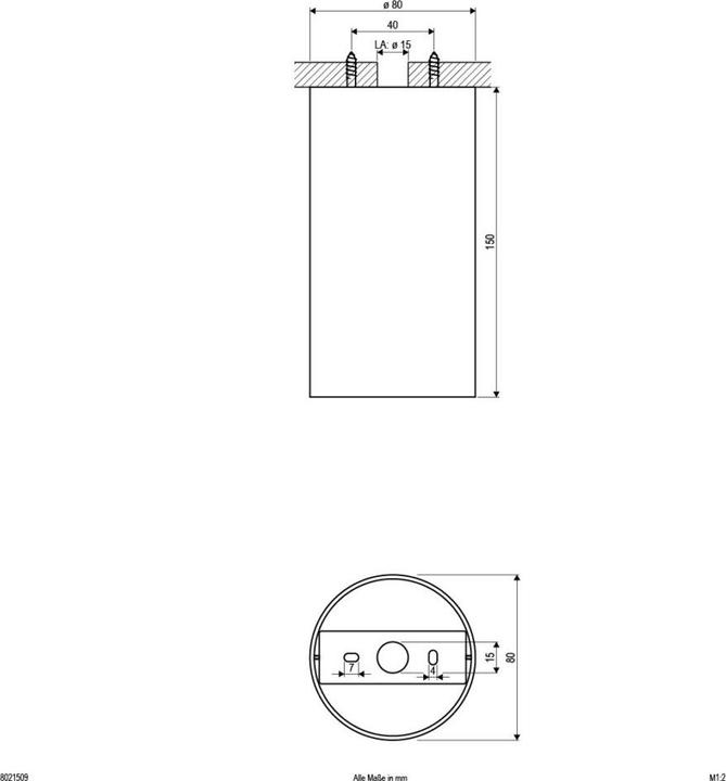 Produktbild EVN Deckenanbauleuchte (GU10)