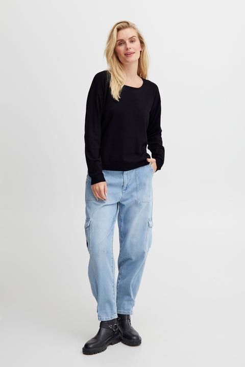 Produktbild Pulz Jeans PZSARA ONeck Box Pullover - 50206085 (XS)