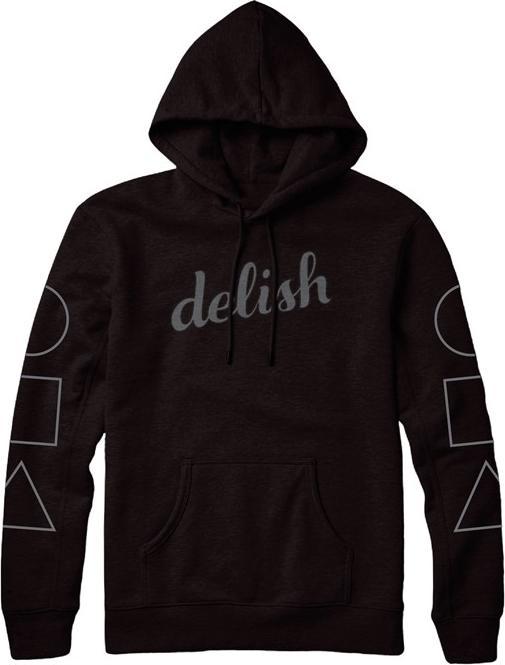 Produktbild Delish 3M Refelctive Script Hoodie (M)