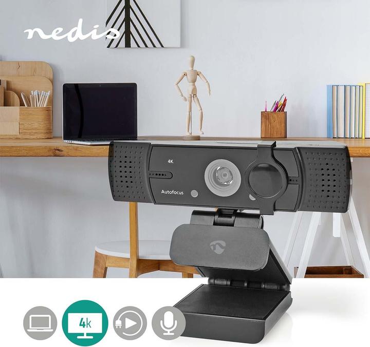 Produktbild Nedis WCAM120BK (8.30 Mpx)