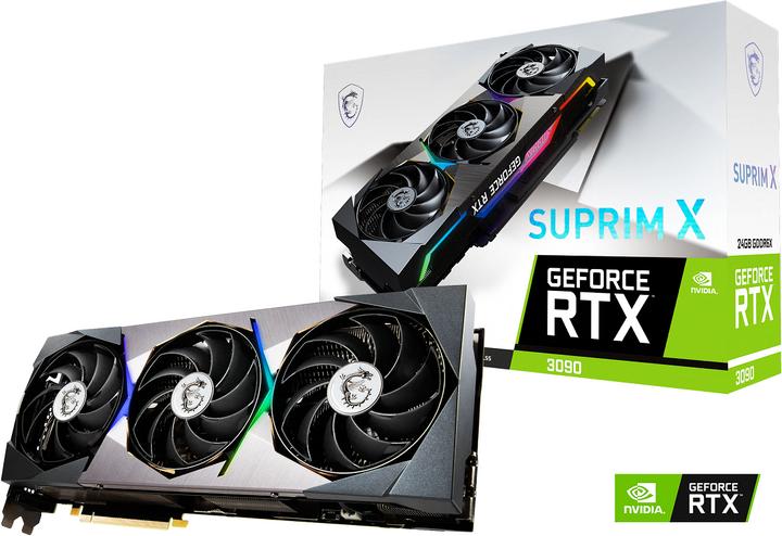 Image du produit MSI GeForce RTX 3090 SUPRIM X (24 Go)