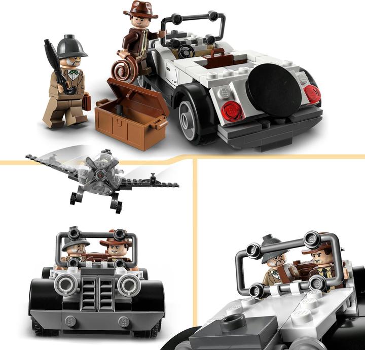 Actual product image LEGO Escape from the fighter plane (77012, LEGO Indiana Jones)
