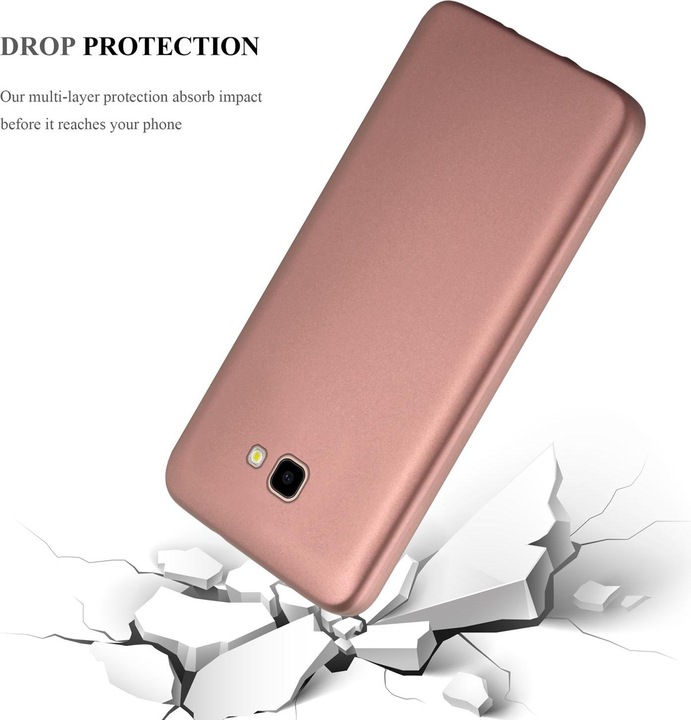 Produktbild Cadorabo TPU Matt Metallic Cover (Samsung Galaxy J4 Prime)