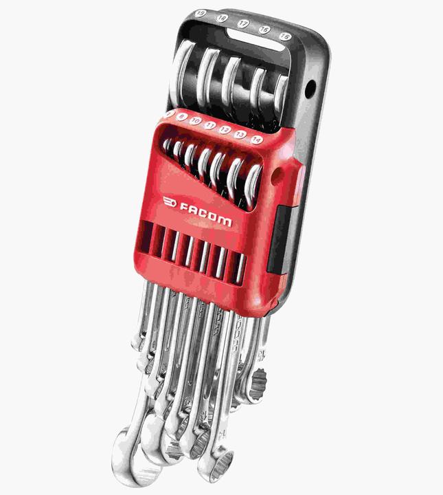 Produktbild Facom Ringmaulschlüssel (19 mm, 12 mm, 14 mm, 16 mm, 10 mm, 18 mm, 17 mm, 11 mm, 15 mm, 13 mm)