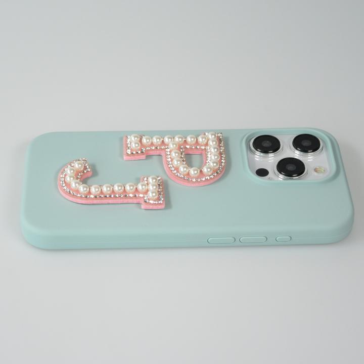 Produktbild PhoneLook Sticker Aufkleber für Handy/Tablet/Computer 3D Pearls Buchstabe C