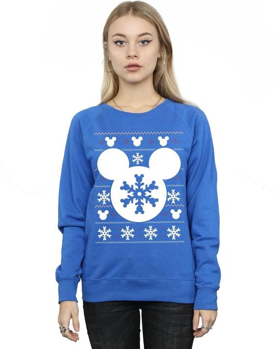Produktbild Disney Mickey Mouse Christmas Silhouette Sweatshirt (XS)