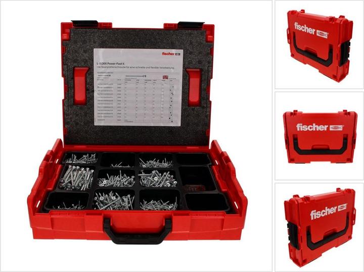 Immagine prodotto Fischer Action Power Fast II L-Boxx 102 (1801 Viti per pezzo)