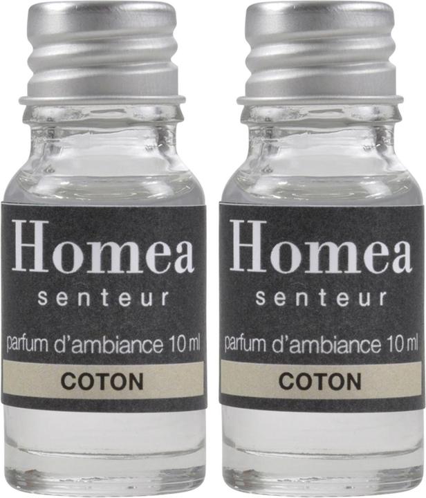 Homea Set of 2 cotton fragrance oil, room fragrance, 10ml