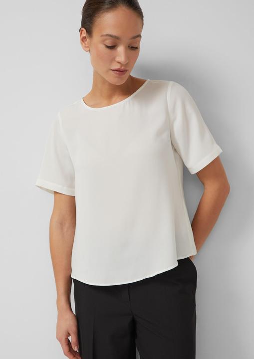 Immagine prodotto s.Oliver Crêpe-Shirt mit Reissverschluss (48)