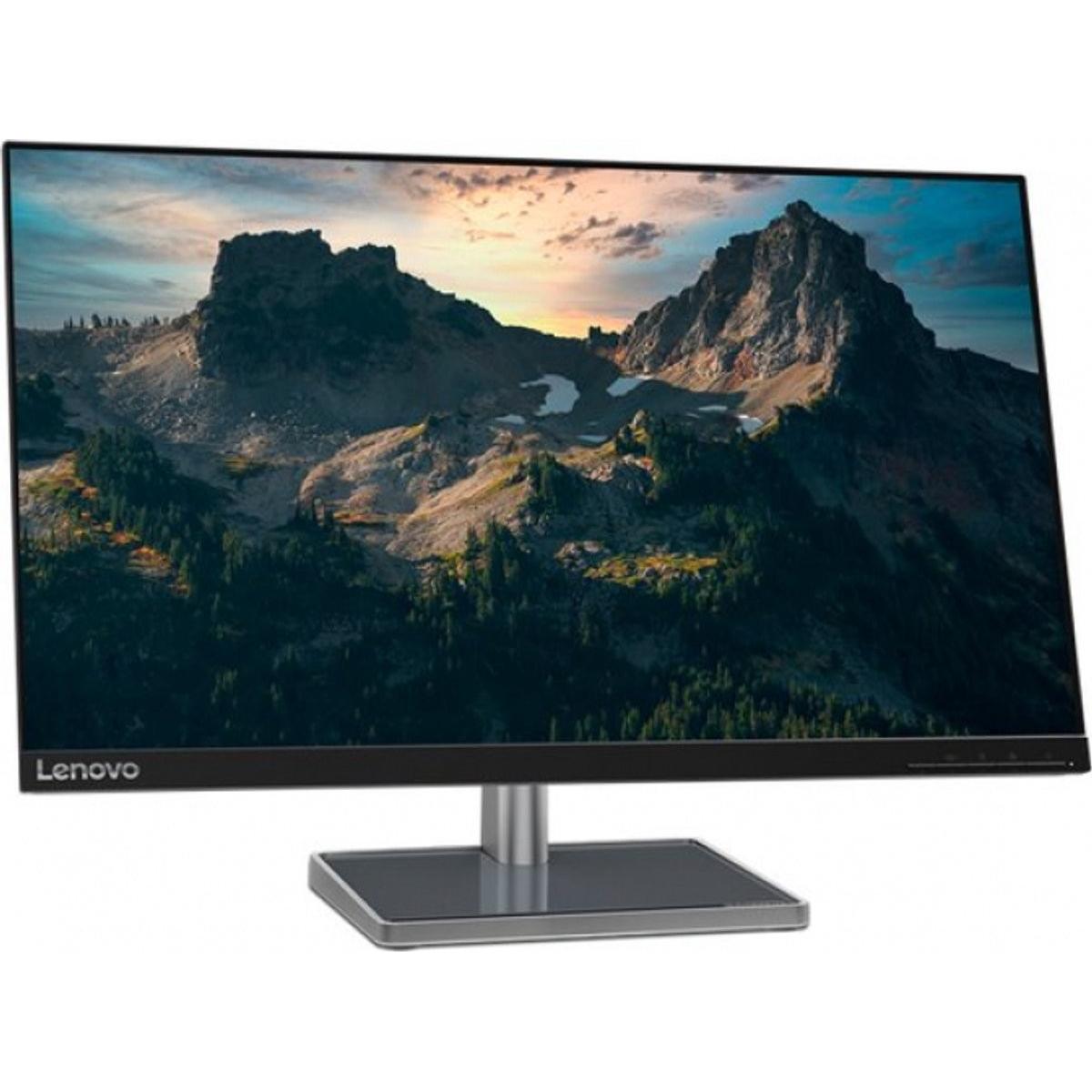 Lenovo L27q-38 (2560 x 1440 Pixel, 27"), Monitor, Schwarz