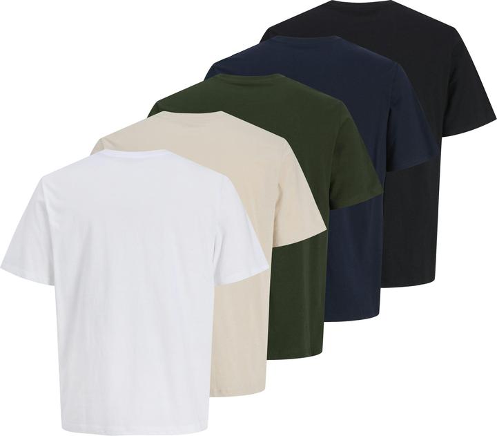 Actual product image Jack & Jones 5er-pack T-shirt T-shirt (L)