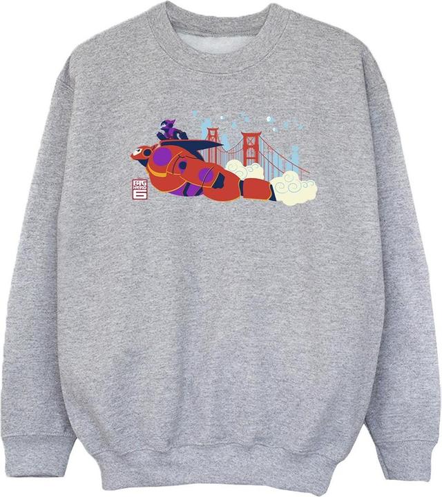 Image du produit Disney - Sweat BIG HERO BAYMAX HIRO BRIDGE - Fille (128)