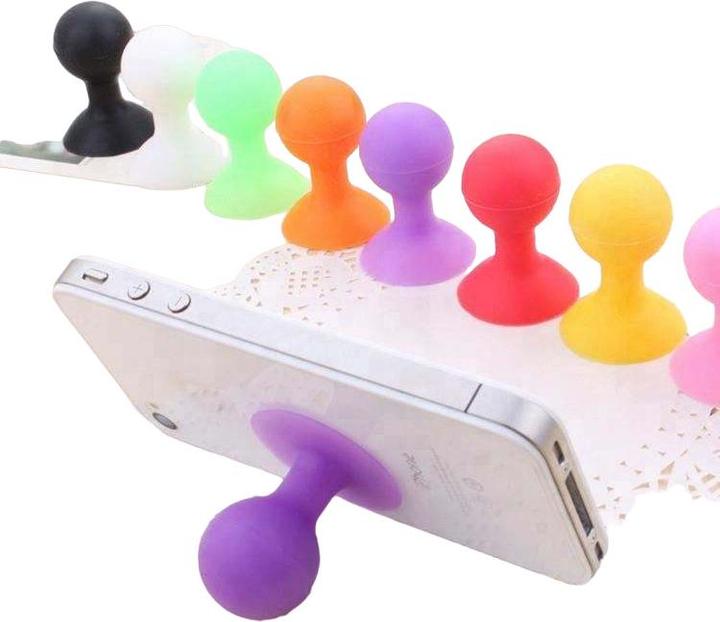 Produktbild Hurtel Telefonhalter mit rundem Kopf – blau
