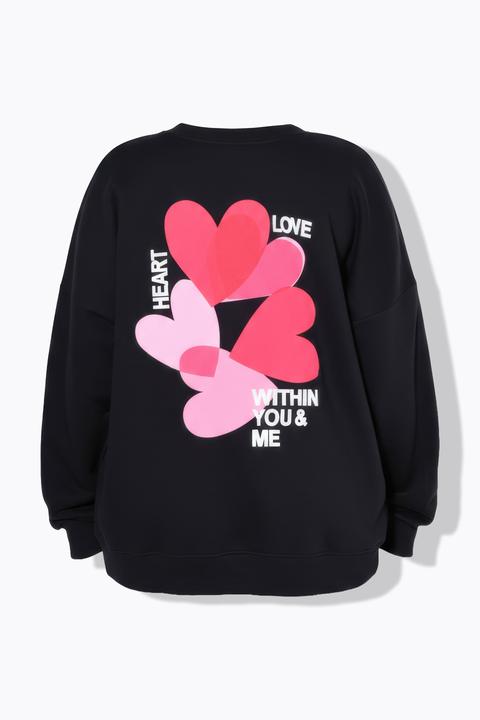 Produktbild Studio Untold Sweatshirt, oversized, Color-Hearts auf dem Rücken (60)