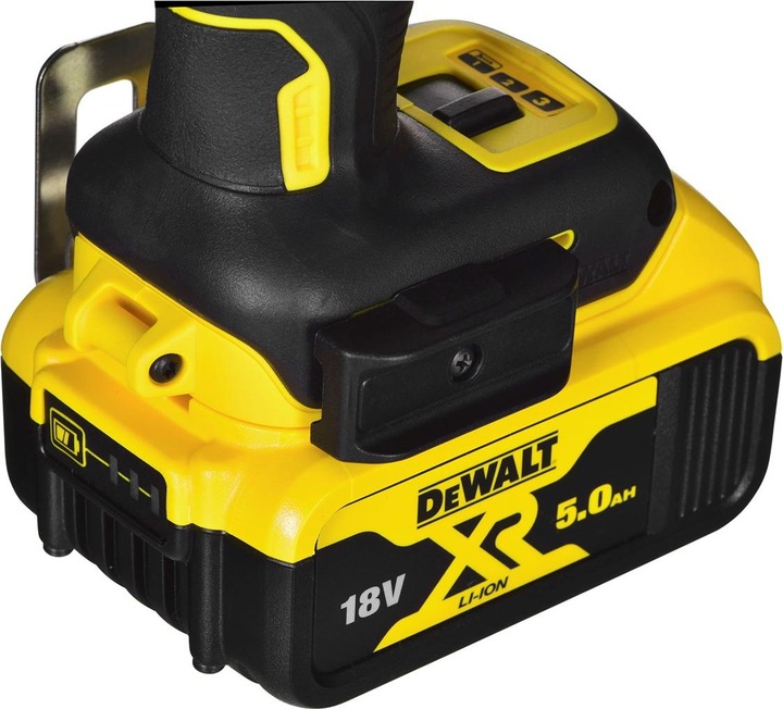 Productafbeelding DeWalt DCK266PT2-QW 18V Combi-set met 5,0 Ah batterijen en lader T-STAK-Box (Oplaadbare batterij)