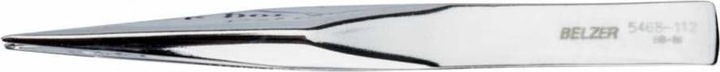 Actual product image Bahco All-purpose tweezers with polished serrated tips, BB-Ni, 112 mm