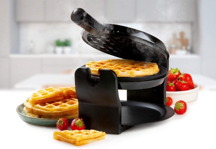 Actual product image Domo Waffle iron Rotating
