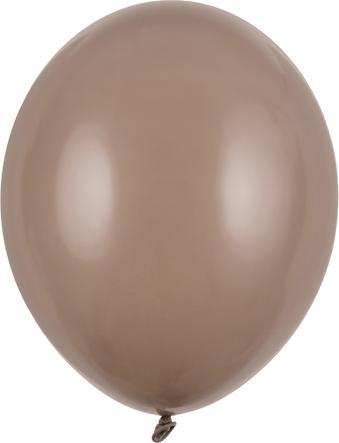 Produktbild Partydeco Strong Balloons 27cm, Pastel Cappuccino (1 pkt / 100 pc.) (100 x)