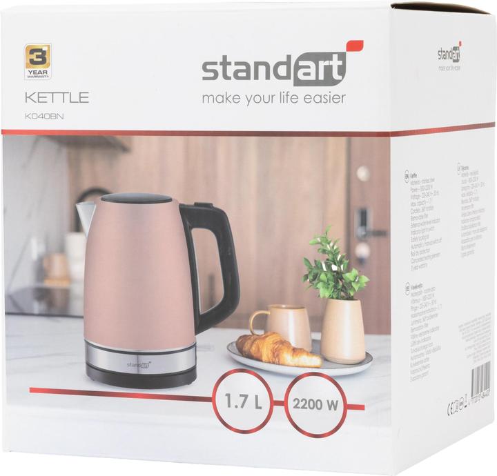 Actual product image Standart Electric kettle K040BN, 1.7 l, bronze (1.70 l)