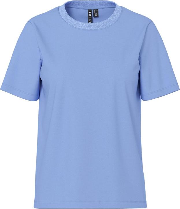 Produktbild Pieces Pcria Ss Lurex Neck Tee Jrs Noos Bc (M)