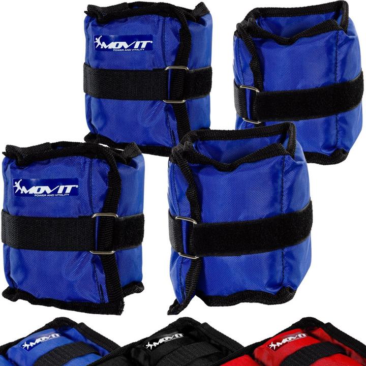 Maxstore Gewichtsmanschetten (2 x 0.5 kg, 2 x 1 kg)