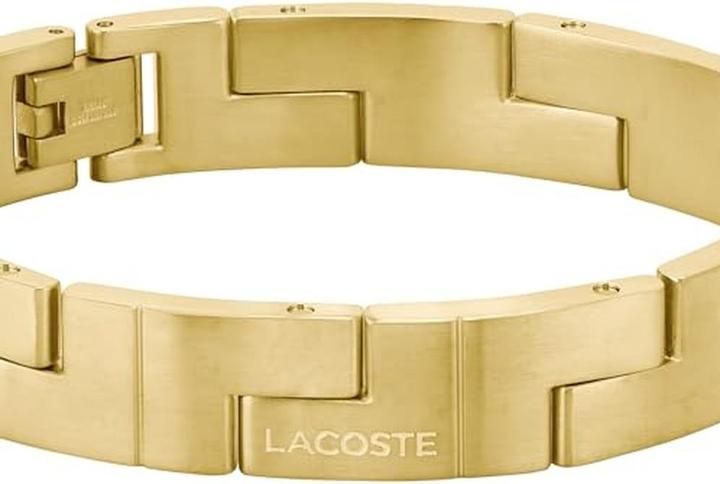 Immagine prodotto Lacoste Fashion Gold Plated Bracelet For Men 2040154 (Acciaio inossidabile)