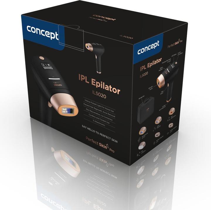 Actual product image Concept IL5020 Epilator Black