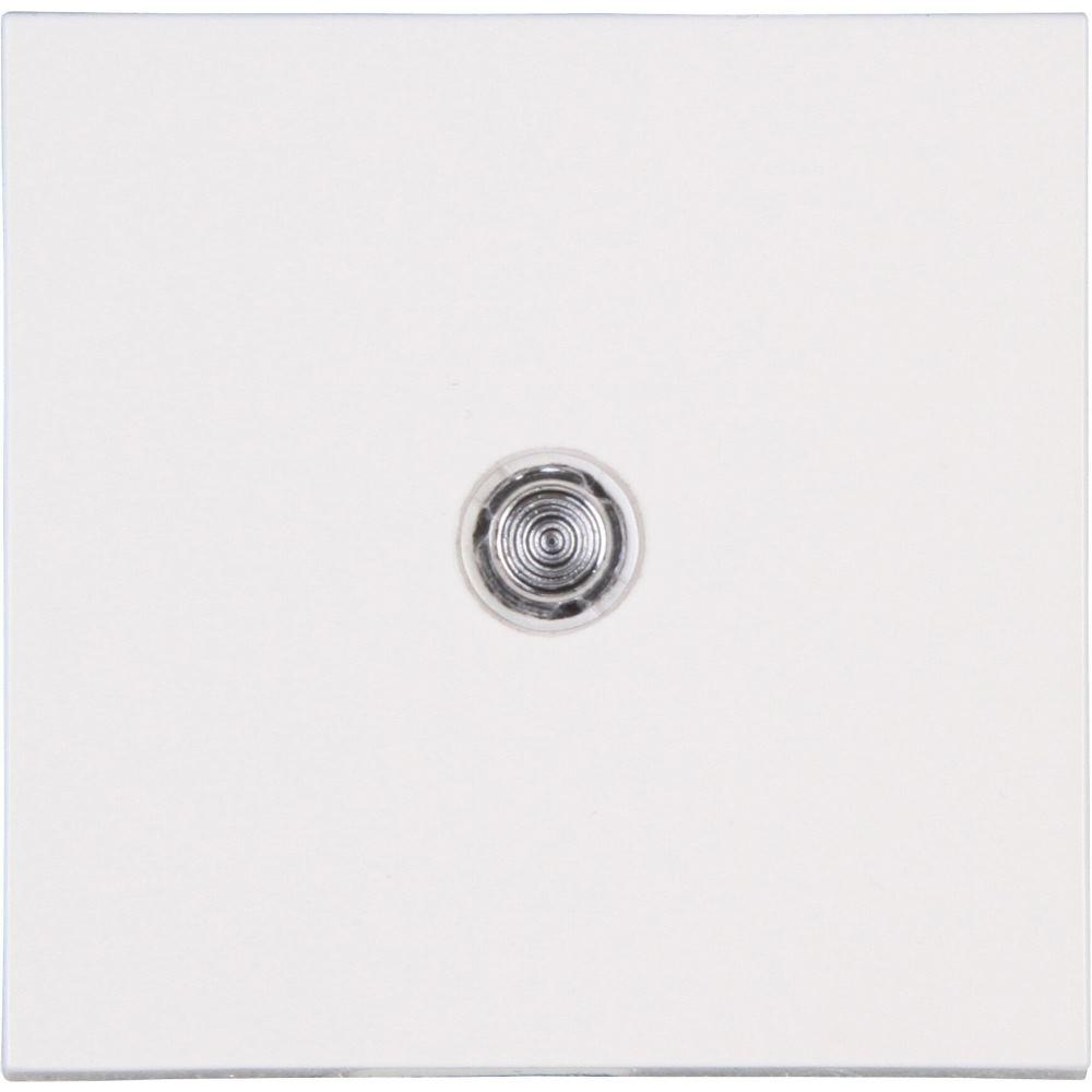 Kopp Wippe m.L.klar HK07 r-wei 490073007, Taster + Schalter, Weiss