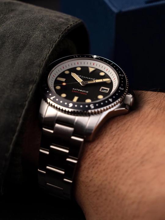 Actual product image Spinnaker SP-5136-11 Croft Pioneer (Rotating bezel left)