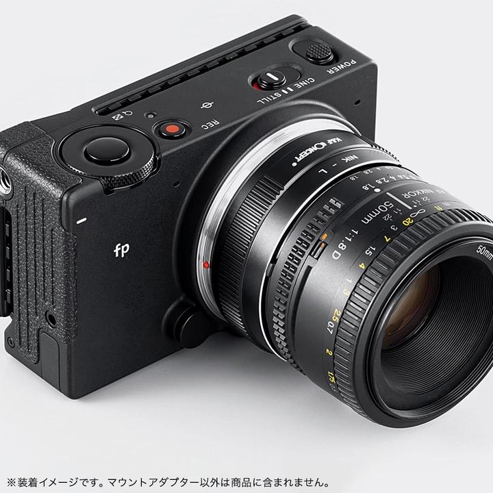 Immagine prodotto K&F Concept Attacco adattatore per obiettivo di alta precisione, NIK-L