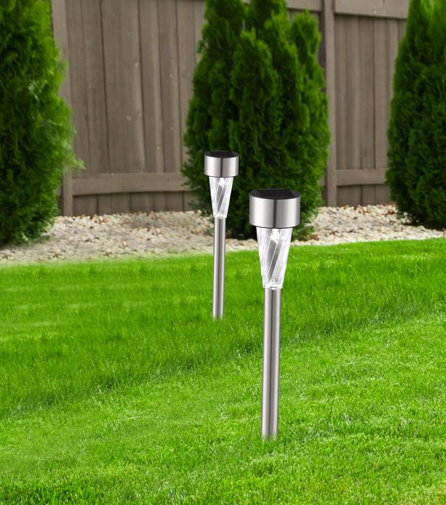 Immagine prodotto Globo Luce Solare In Acciaio Inox, 1xled (IP44)