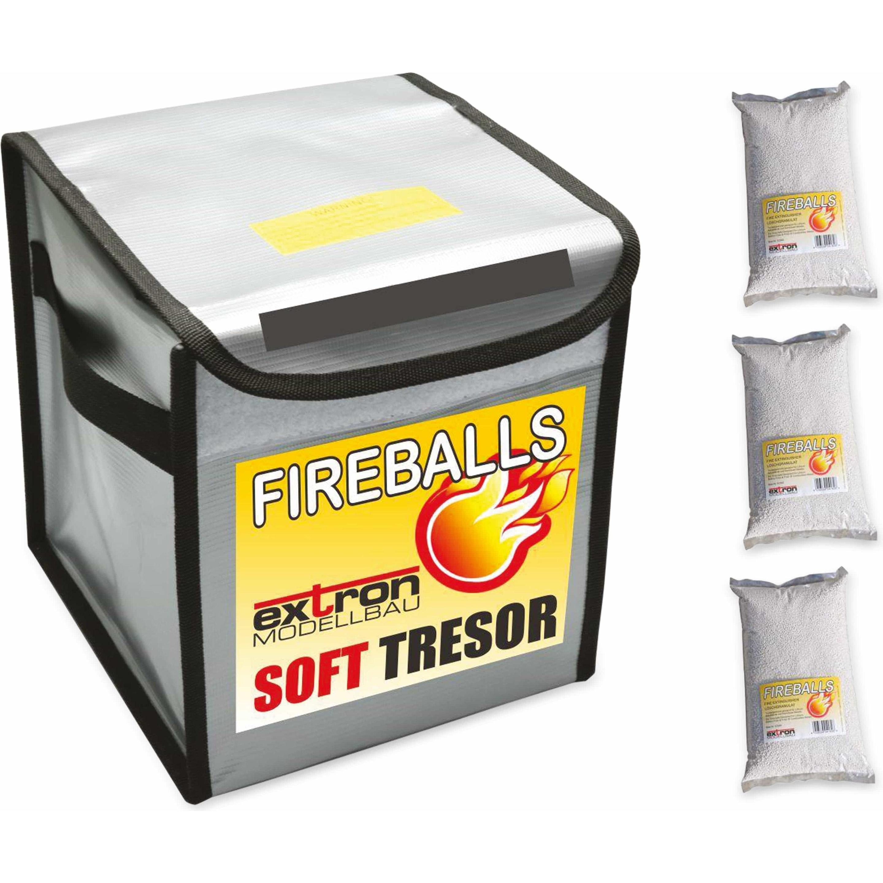 Pichler FIREBALLS Lipo Soft Tresor inkl. 3 x 1 Liter FIREBALLS (20 cm, 20 cm)