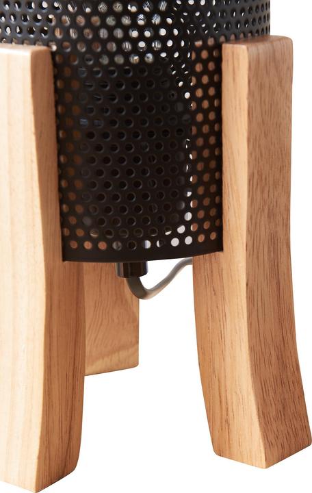 Image du produit Lux.Pro Tischleuchte Joelleldsvin 30x14x14 cm Schwarz (E27)