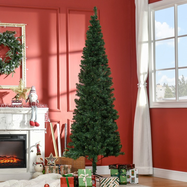 Produktbild Homcom Tannenbaum mit Metallständer (210 cm)